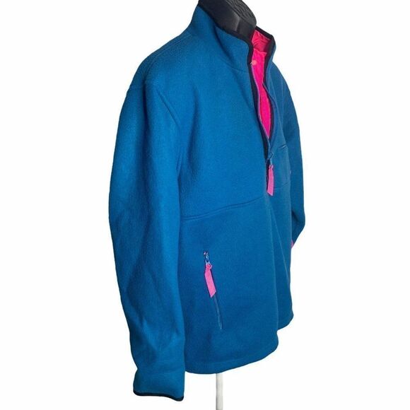 Vintage Pedoni Reversible Sweatshirt S Blue Pink - Picture 3 of 8